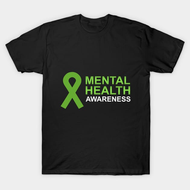 Mental health awareness T-Shirt by Thedesignstuduo